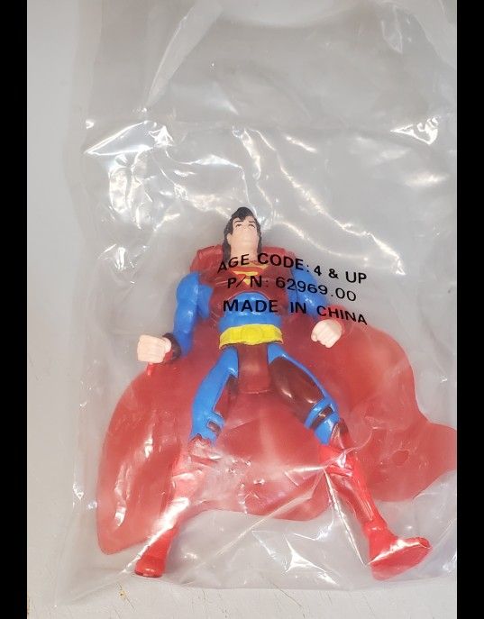 DC Comics Mail Away Exclusive Cyberlink Batman and Superman Action Figure