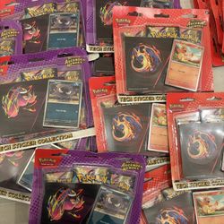 Pokémon Ascended Heroes Tech Sticker Collections Charmander and Ghastly Sealed