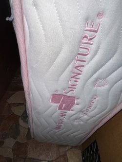 Two twin size bed