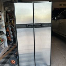 Norcold double door RV fridge. 