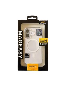 [Phone Case - Apple]  iPhone 16 - MAGEASY (Bright M - Ultra Clear) Shockproof