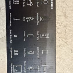 Fingerprint Smart Door Lock with App – Brand New