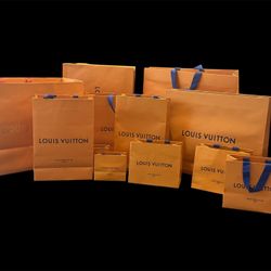 Louis Vuitton Authentic Gift Bags 12pc