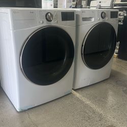 LG Front Load Washer And Dryer Set 