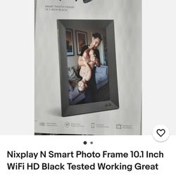 NIXPLAY N smart photo frame 10.1-inch Black