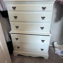 White Dresser