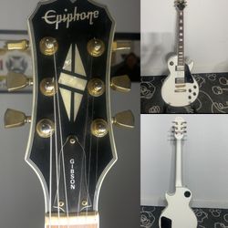 Gibson Epiphone Les Paul Custom Electric Guitar 