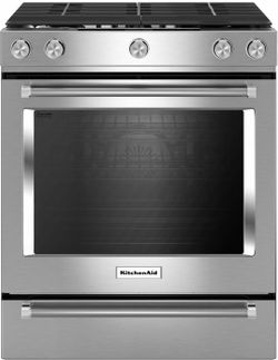 KitchenAid 30” gas range