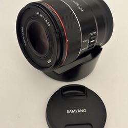 Samyang 35mm 1.8 FE Sony Full Frame Lens