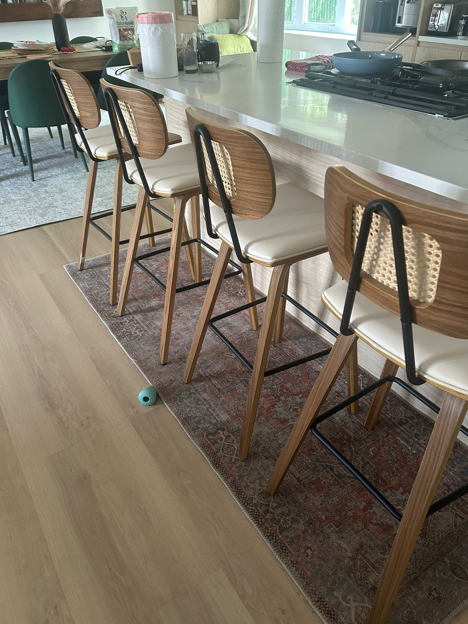 Counter Height Bar Stools Set of 4