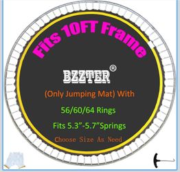 Trampoline Mat 10ft Frame
