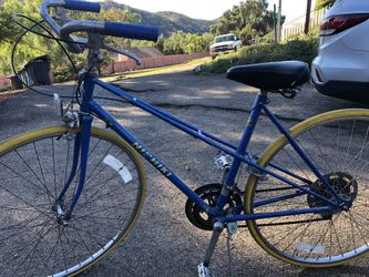 Woman’s Classic nishiki 12 speed bicycle.