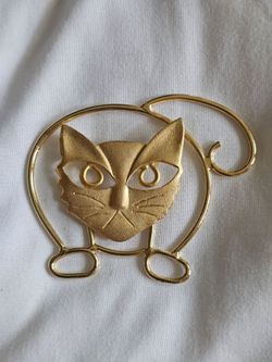 Angry Kitty Brooch