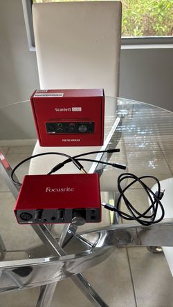 Focusrite Scarlett Solo 3rd Gen USB-C Audio Interface