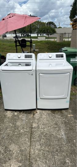 Washer and dryer LG