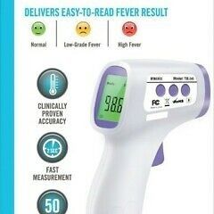 HoMedics - Non Contact Infrared Forehead Thermometer - White

