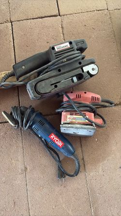 3 Misc Electric Sanders