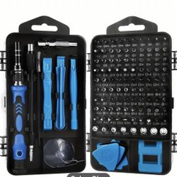 117in 1 Precision Screwdriver Set, Electronics Magnetic Repair Tool Kit with Case