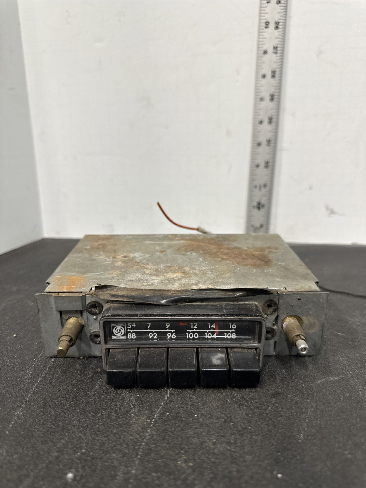 Vintage Car Radio Untested #Gl