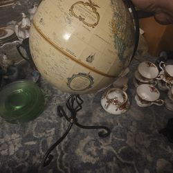 Vintage World Globe 