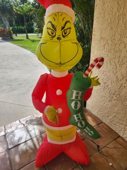 Grinch Christmas holiday Inflatable Decoration