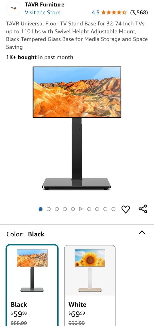 No Drill Tv Stand New