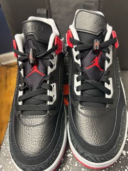 Air Jordan Spizike Black Red Sneakers