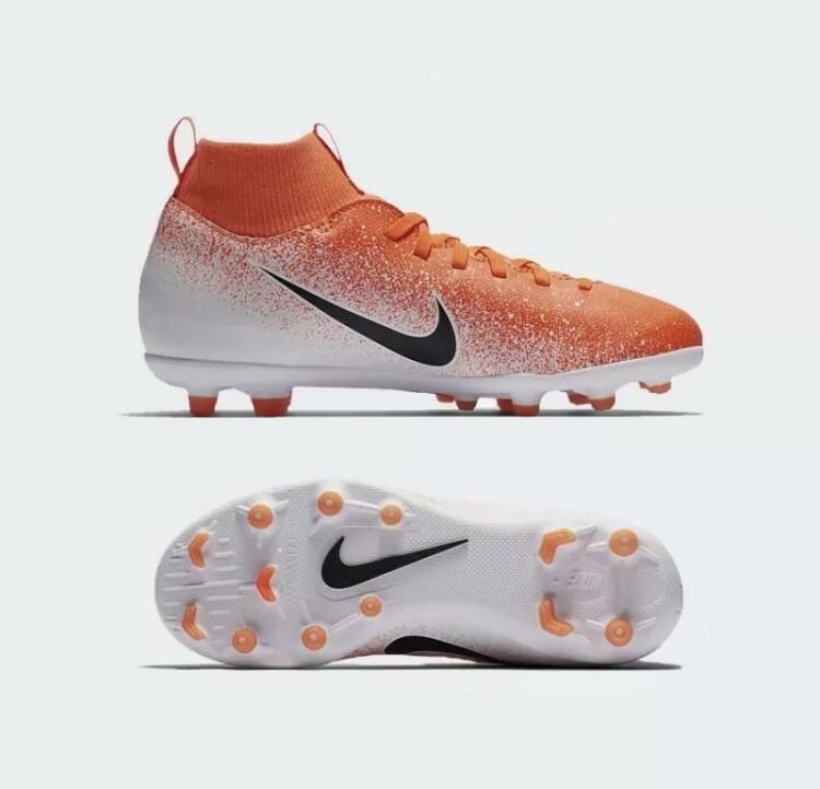 NIKE JR MERCURIAL SUPERFLY 6 CLUB FG/MG Cleats 4.5Y Youth NEW AH7339-801 New without box