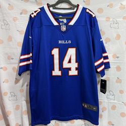 Nike NFL Jersey Men’s Size L Shirt Buffalo BILLS 14 Royal Blue
