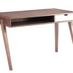 Brand New Zuo Lines Modern Wood Desk