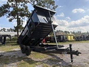 AMP 7 x 14 High Side Dump Trailer 14k
