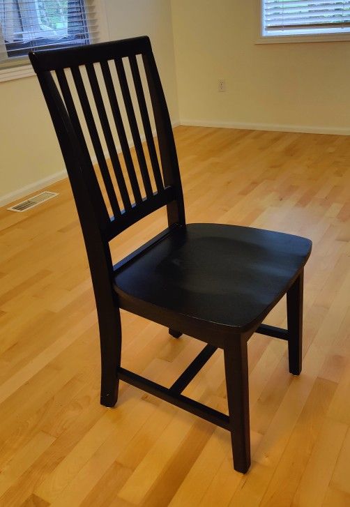 Wood Dining Chairs Set of 4 - $40 Per Chair