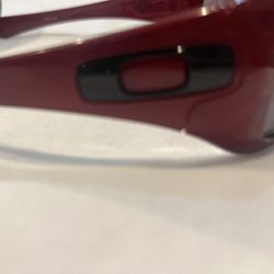 DEEP RED OAKLEY ANTIX