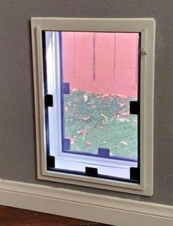 Doggie door INSTALLATION pet door dog cat