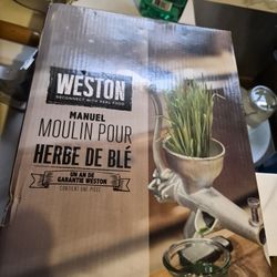 Weston MANUAL Wheatgrass Juicer