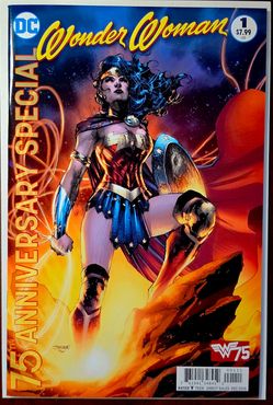 Wonder Woman 75th Anniversary Special #1 DC Comics 2016 Jim Lee Cover NM-MINT 🔥