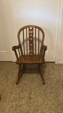 Kid Sized Rocking Chair 