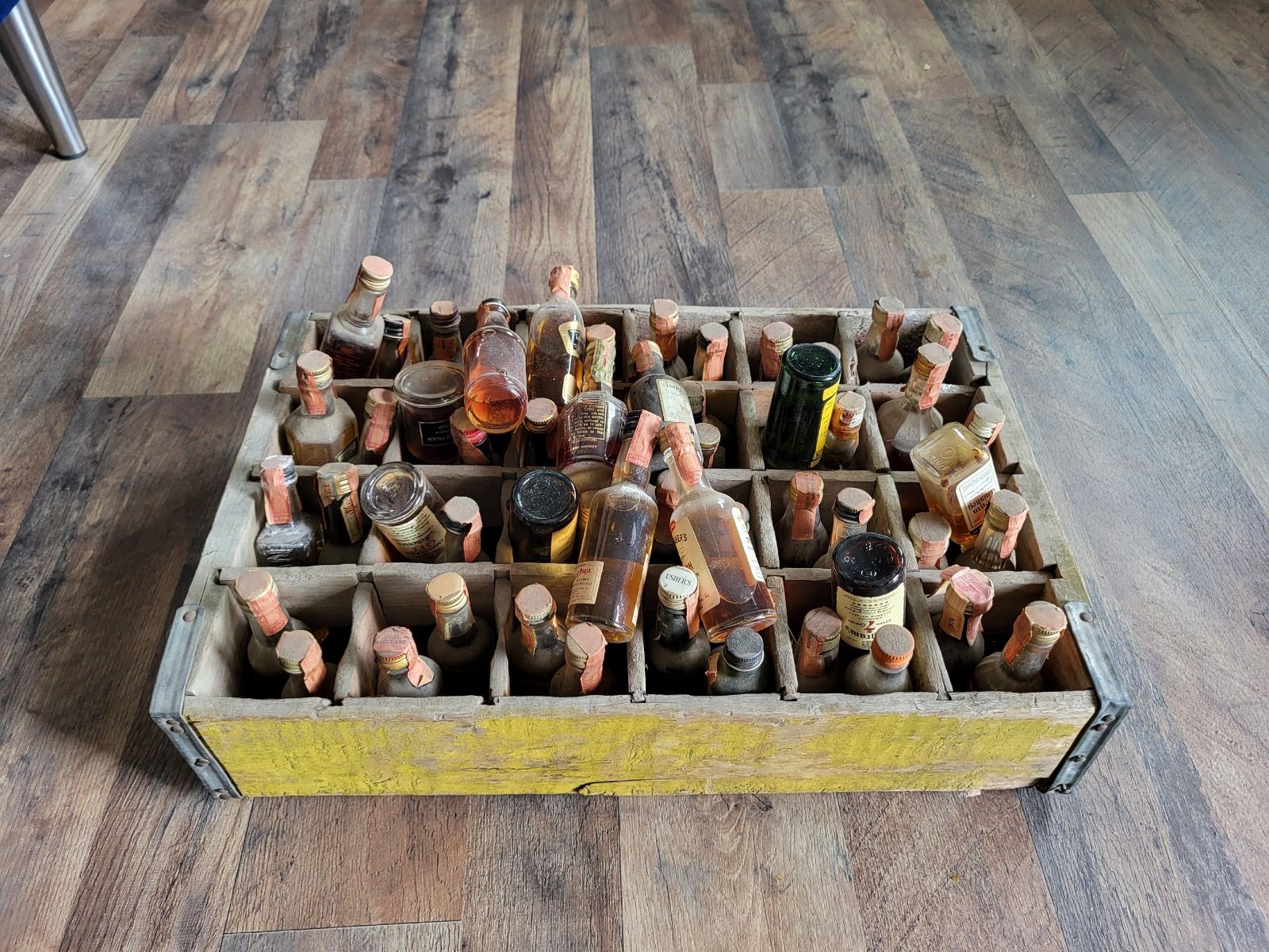 Vintage 1/10 Pint Antique Bottle Lot 100+