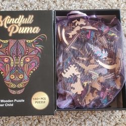 Puma Wooden Jigsaw Puzzle 