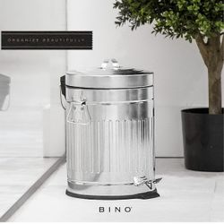 Round Step Trash Can 