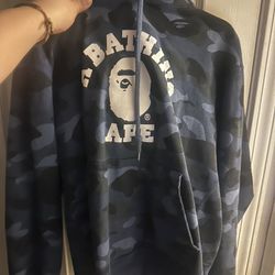 Bape Color Camo College Hoodie