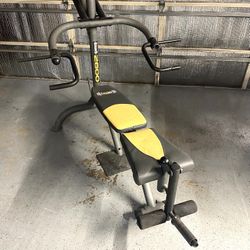 Champ 2600 Chest Press Bench With Leg Extensions 