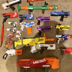 Nerf Gun collection 