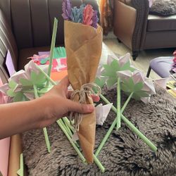 Paper Lavender Bouquet