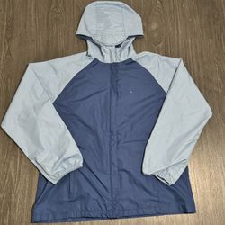 Boys Nike Unisex Blue Storm Dri  Fit Light Windbreaker Jacket Medium