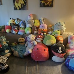 🎉 Huge Squishmallow Collection – Various Sizes & Styles!🎉*read description*