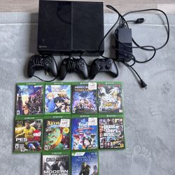 Xbox 1 With 10 Games