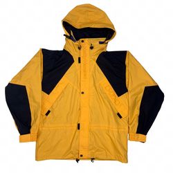 HELLY HANSEN WATERPROOF BREATHABLE 3M THINSULATE YELLOW SAILING JACKET MEN L