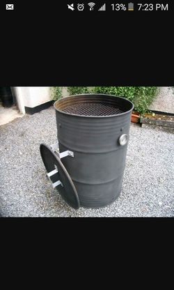 Oil barrel grills