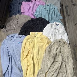Men’s Dress Shirts Lot Size XL (12 for $25)